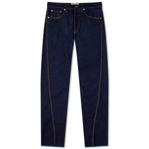 Lanvin Twisted Denim Jeans