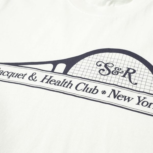Sporty & Rich Racquet T-Shirt