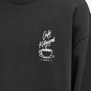 Café Kitsune Coffee Cup Relax Crew Sweater