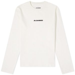 Jil Sander Plus Long Sleeve Logo Active T-Shirt
