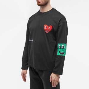 Jungles Jungles x Keith Haring Haring Long Sleeve Chenille T