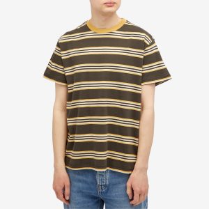 Nudie Jeans Co Leif Mud Stripe T-Shirt