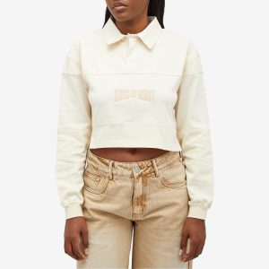 House of Sunny Cropped Button Up Shirt