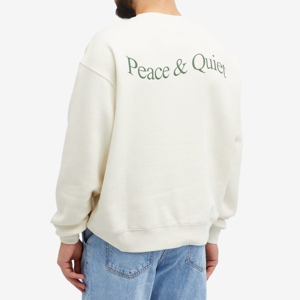 Museum of Peace and Quiet Wordmark Sweatshirt