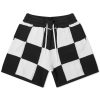 Cole Buxton Checkered Knit Shorts