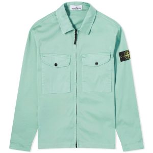 Stone Island Stretch Cotton Double Pocket Shirt Jacket