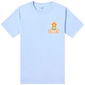Obey Make Art Not War Flower T-Shirt