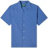 Gitman Vintage Japanese Ripple Jacquard Camp Shirt