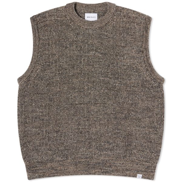 Norse Projects Manfred Wool Cotton Ribbet Vest