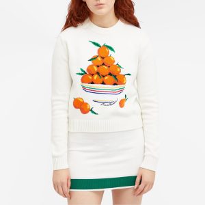 Casablanca Pyramide D'Oranges Intarsia Knit Sweater