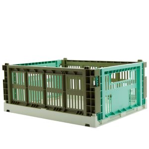 HAY Medium Recycled Mix Colour Crate