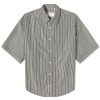 AMI Paris Stripe Boxy Short Sleeve Shirt