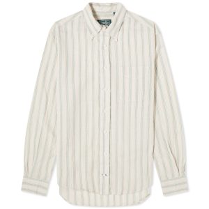 Gitman Vintage Button Down Cabana Stripe Shirt
