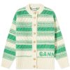 GANNI Organic Wool Cardigan