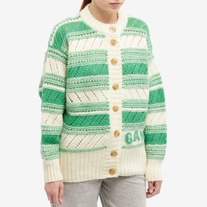 GANNI Organic Wool Cardigan