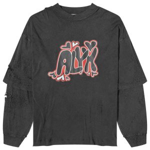 1017 ALYX 9SM Oversized Needle Punch Graphic T-Shirt