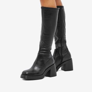 Vagabond Brooke Leather High Leg Heeled Boot