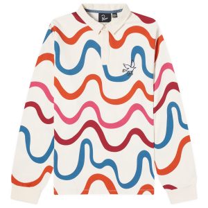 By Parra Colored Soundwave Rugby Shirt