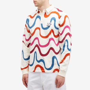 By Parra Colored Soundwave Rugby Shirt