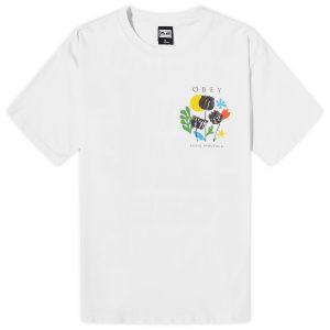 Obey Flowers Papers Scissors T-Shirt