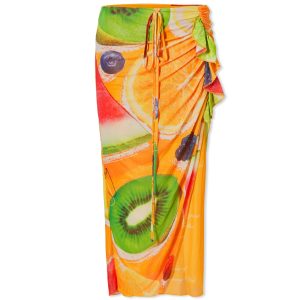 House of Sunny Some Fruits Wrap Skirt