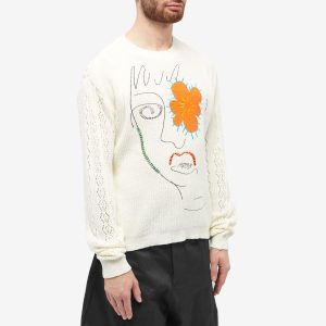 Andersson Bell Flower Man Crew Sweatshirt