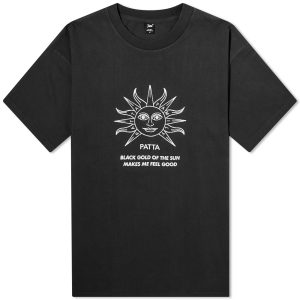Patta Black Gold Sun T-Shirt