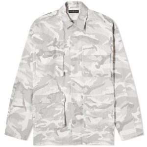 Balenciaga Camo Cargo Shirt Jacket
