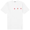 Comme des Garçons Play 3 Heart T-Shirt