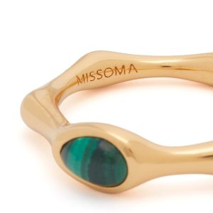 Missoma Magma Gemstone Stacking Ring