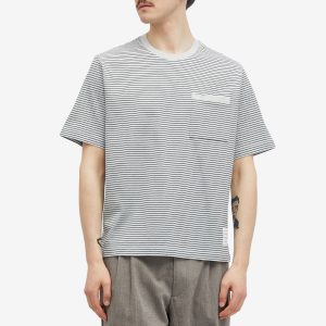 Thom Browne Oversized Pocket Stripe T-Shirt