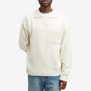 FrizmWORKS Collar Knit Pullover Sweater