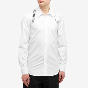 Alexander McQueen Printed Harness Shirt