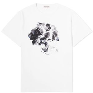 Alexander McQueen Dutch Flower Skull T-Shirt