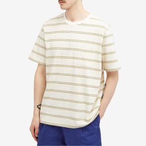 Monitaly Japanese Cotton Stripe T-Shirt