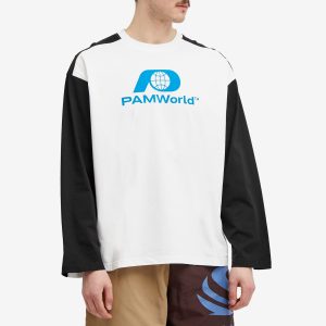 P.A.M. Bi Colour Oversized Long Sleeve T-Shirt