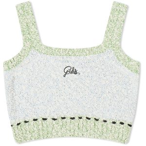 GCDS Bouclé Knit Mini Top