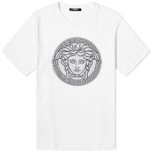 Versace Embroidered Medusa T-Shirt