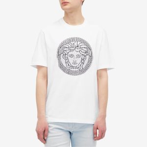 Versace Embroidered Medusa T-Shirt