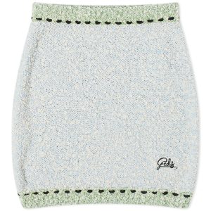 GCDS Bouclé Knit Skirt