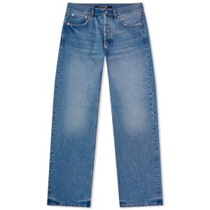 Jacquemus Droit Large Tab Denim Jeans