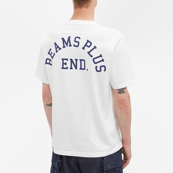 END. x Beams Plus Varsity College T-Shirt