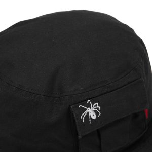 Flagstuff Spider Pocket Bucket Hat