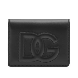 Dolce & Gabbana Logo Leather Mini Wallet
