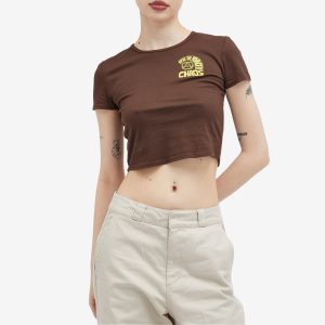 Obey Force For Chaos Crop T-Shirt