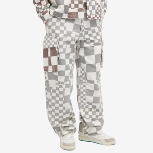 ERL Checkerboard Cargo Trousers