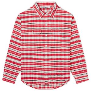 Cole Buxton SS24 Flannel Check Shirt