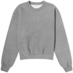 Alexander Wang Glitter Essential Terry Sweater